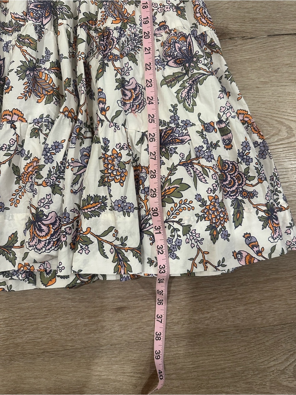 Hermoza Louisa Tunic Short Sleeve Floral Dress Size Large - Picture 13 of 14